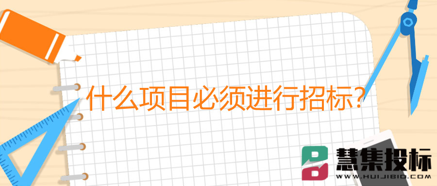 什么项目必须进行招标？